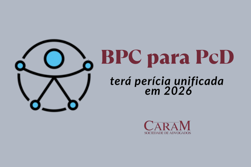 Imagem logo acessibilidade com escrito: BPC: Nova Avaliação que Vai Unificar Perícias em 2026